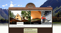 Desktop Screenshot of penzionvancar.com
